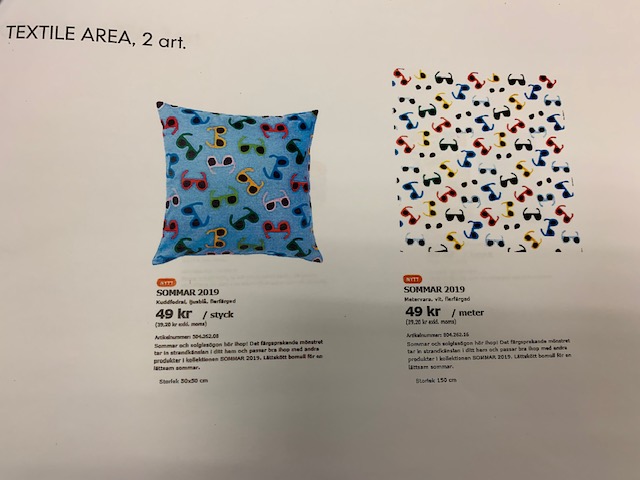 Kuddar på IKEA